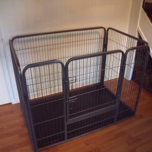 Bunny business Pet Supplies Heavy Duty Whelping With Abs Tray Puppy Play Pen, Large